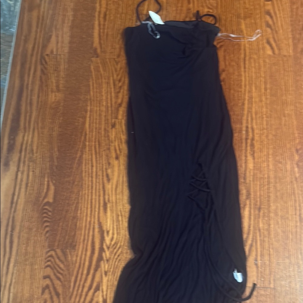 Chic Strapless Black Dress